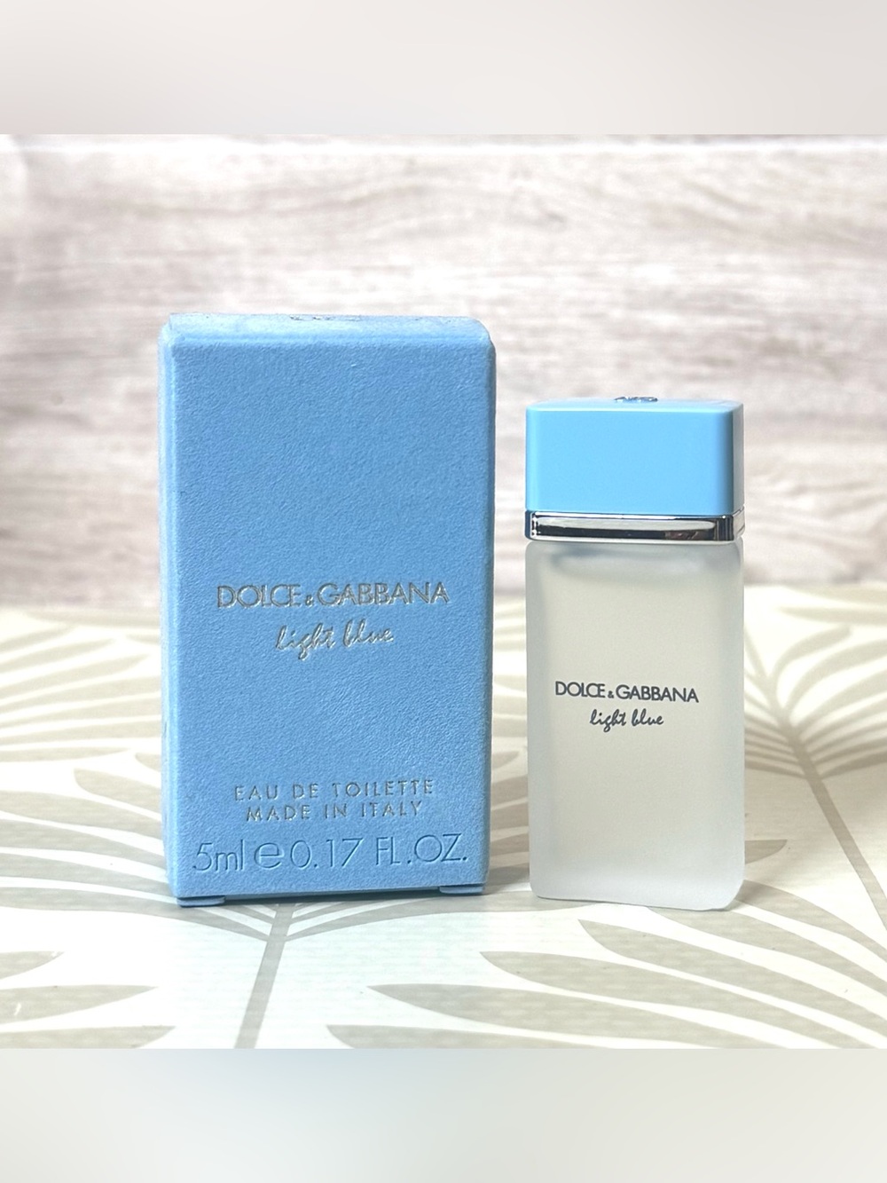 Dolce & Gabbana Light Blue EDT 5ml mini travel NIB